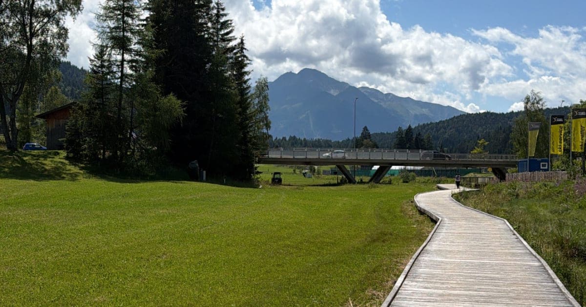 Wildmoosalm, Wildsee und der See, der verschwindet
